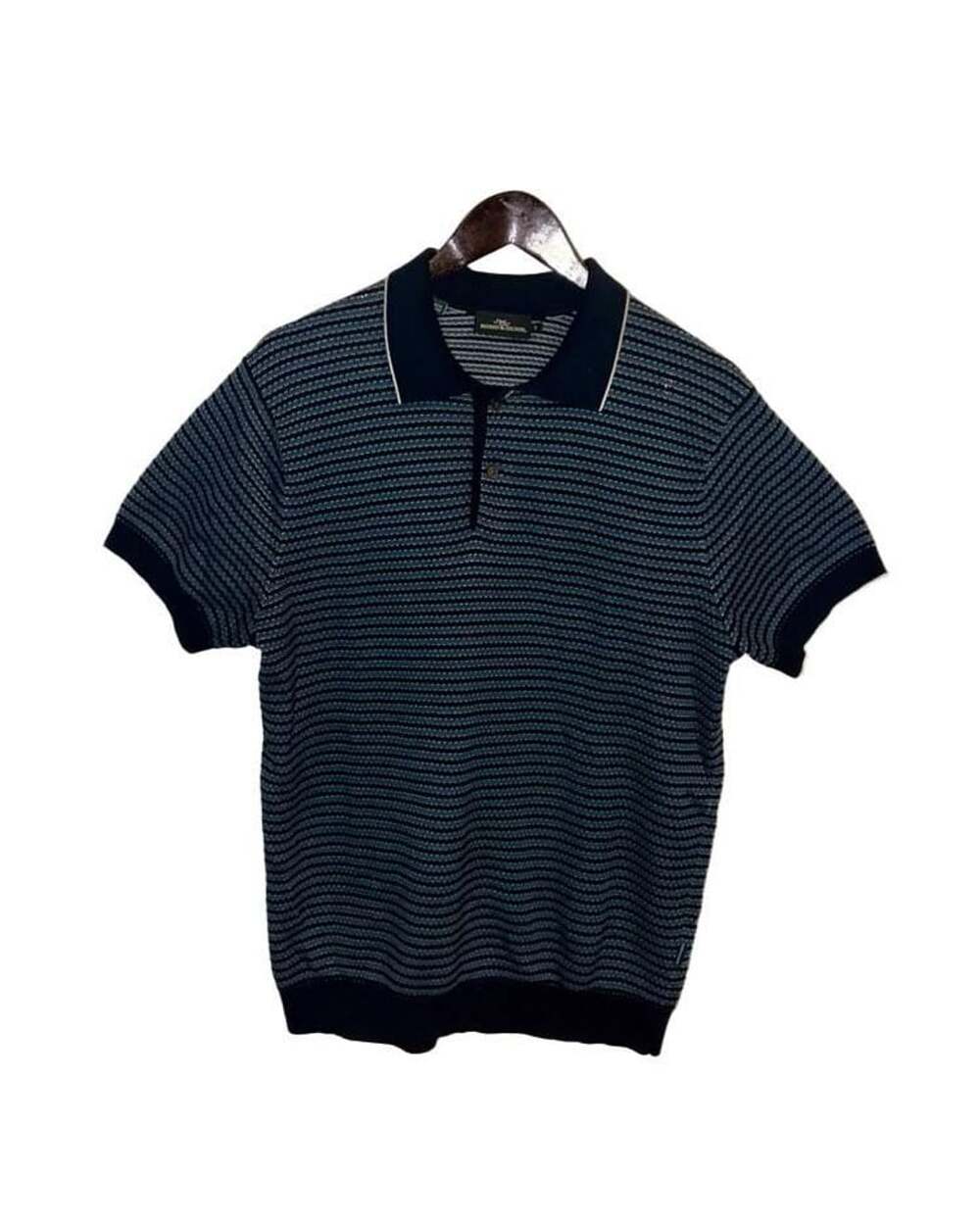 Rodd & Gunn Men's Oyster Island Knit Polo Shirt Blue Small